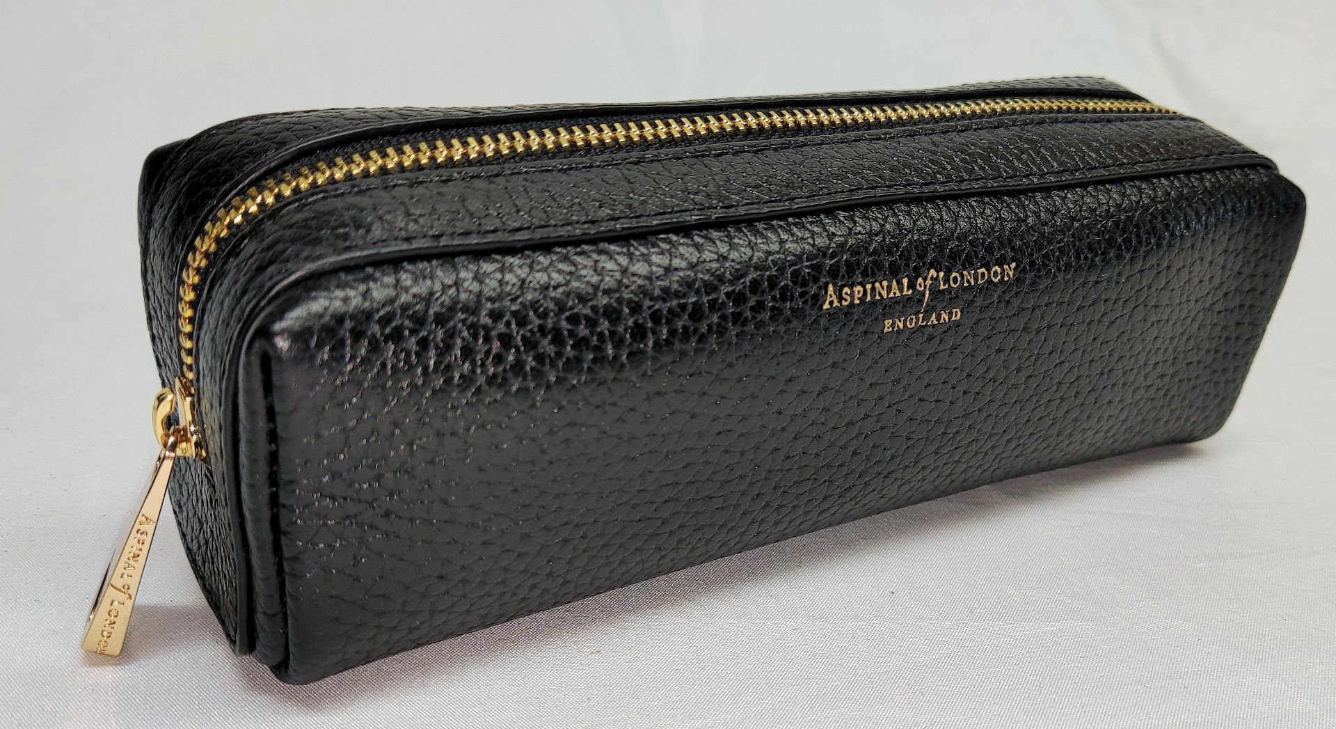 1 x ASPINAL OF LONDON Small London Case In Black Pebble - Boxed - Original RRP £75 - Ref: 6852686/ - Image 5 of 14