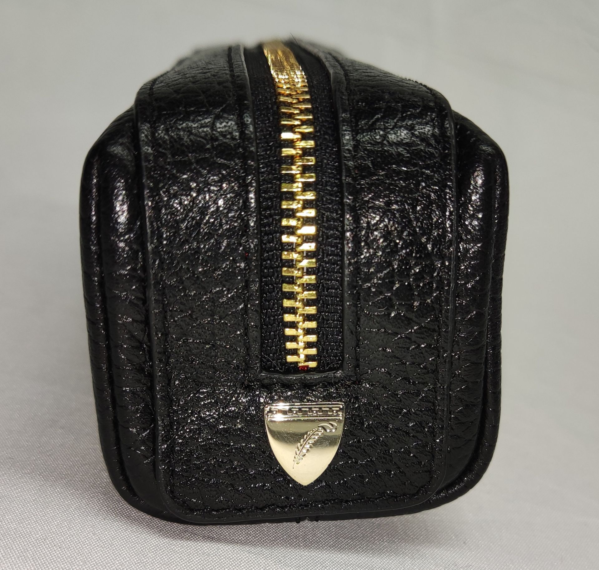 1 x ASPINAL OF LONDON Small London Case In Black Pebble - Boxed - Original RRP £75 - Ref: 6852686/ - Image 4 of 14