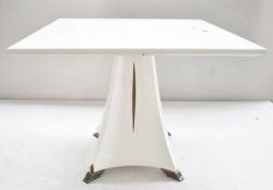 1 x CHRISTOPHER GUY Bespoke Opulent Square Dining Table - Taken From An Iconic London Restaurant