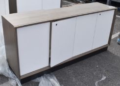1 x 4-Door Technology Retail Display Storage Cabinet - Location: Altrincham WA14 - NO RESERVE