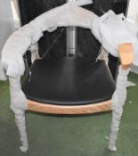 1 x Oak Chair - New / Wrapped Stock - Ref: G002 G/IT - CL987 - Location: Altrincham WA14