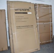 5 x Assorted Shower Screens / Panels - Unused Boxed Stock - Ref: G022 G/IT - CL011 - Location: