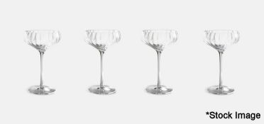 3 x SOHO HOME Pembroke Champagne Coupe Glasses - Boxed - Original RRP £54 - Ref: 6741245/HJL434/