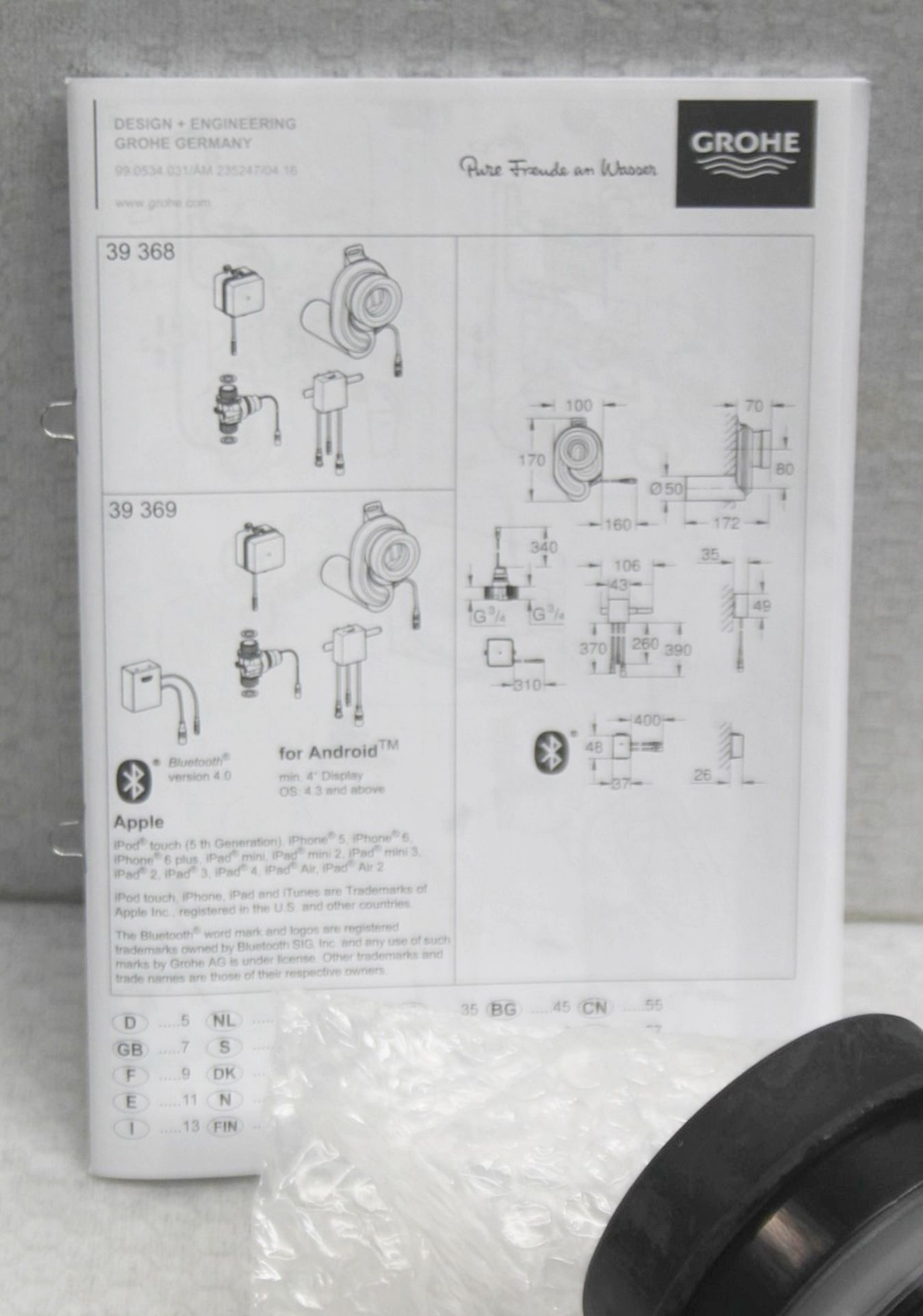 1 x GROHE Rapid SL Temperature Sensor Chrome, For Urinal, With Transformer 230V APP - Ref: - Image 5 of 17