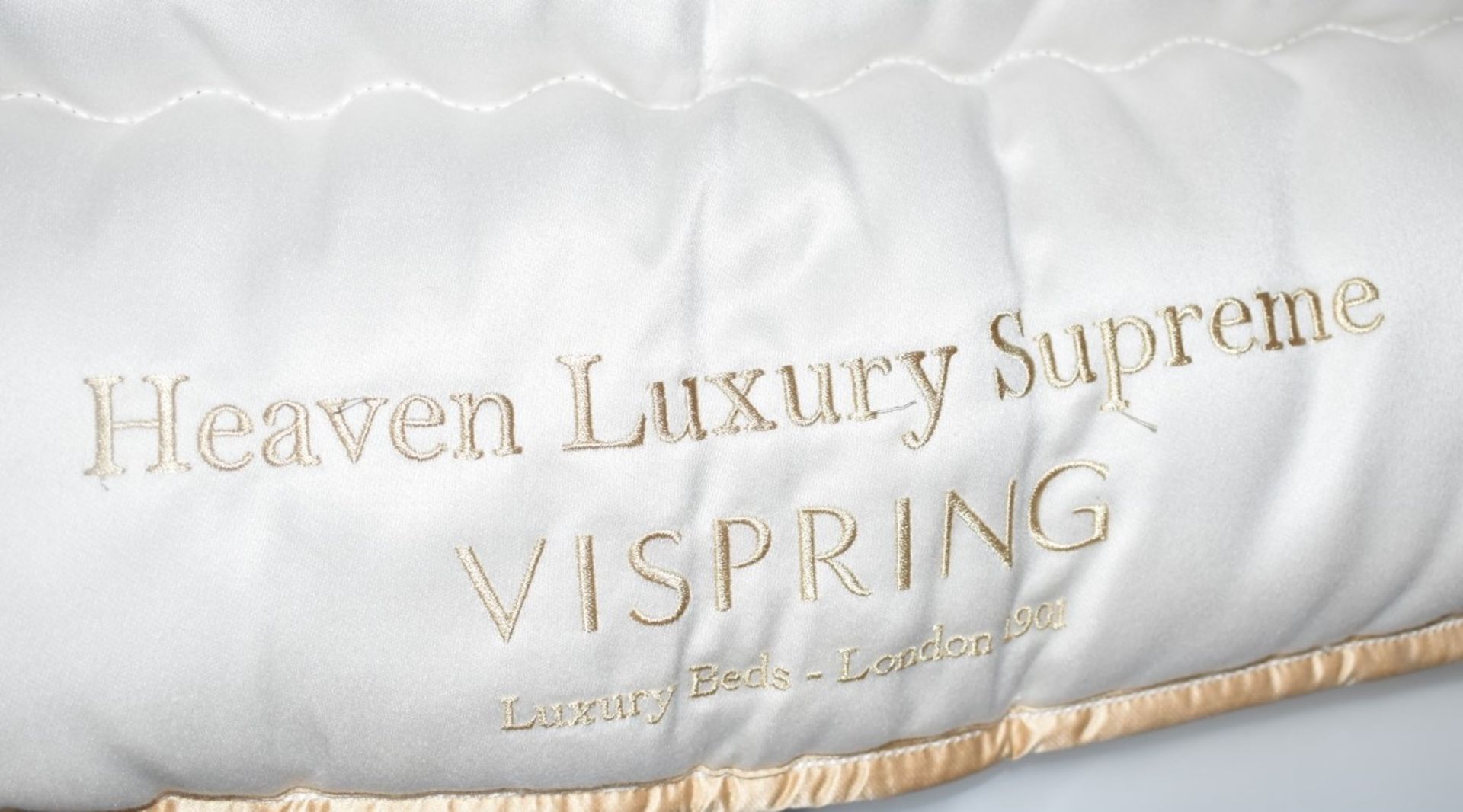 1 x VISPRING 'Heaven Luxury Supreme' Hand-filled Mattress Topper - Original RRP £3,000 - Bild 4 aus 7