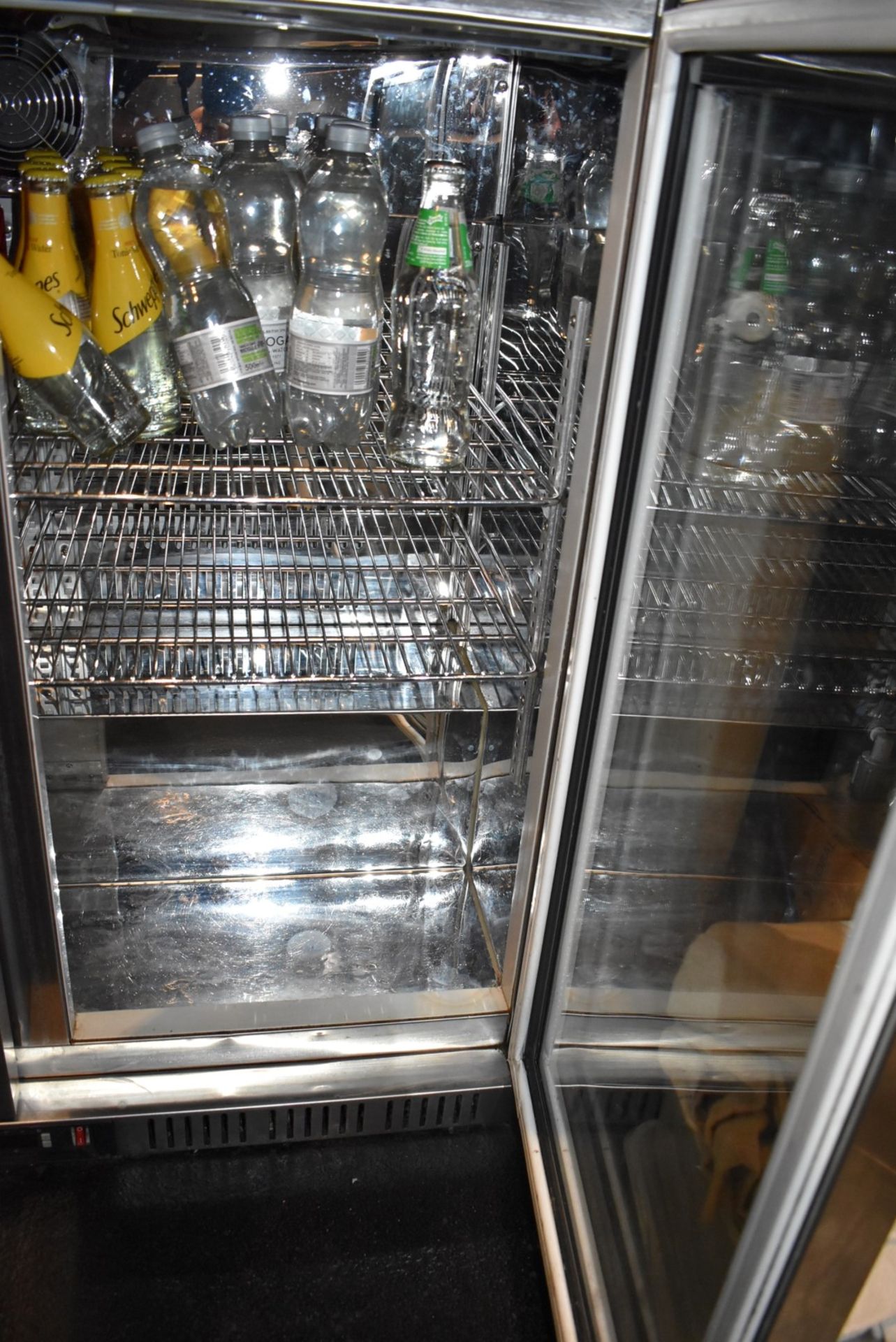 1 x Backbar Bottle Cooler With Stainless Steel Finish - Image 4 of 6