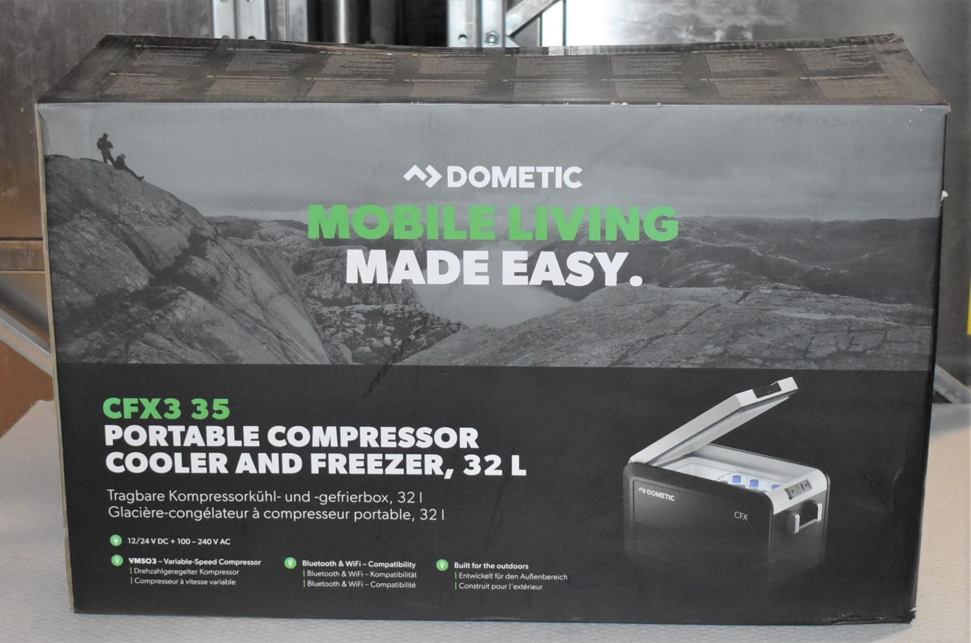 1 x Dometic CFX3 35 Portable Compressor Cooler / Freezer - For Camping, Motorhomes, Parties RRP £916 - Image 3 of 9