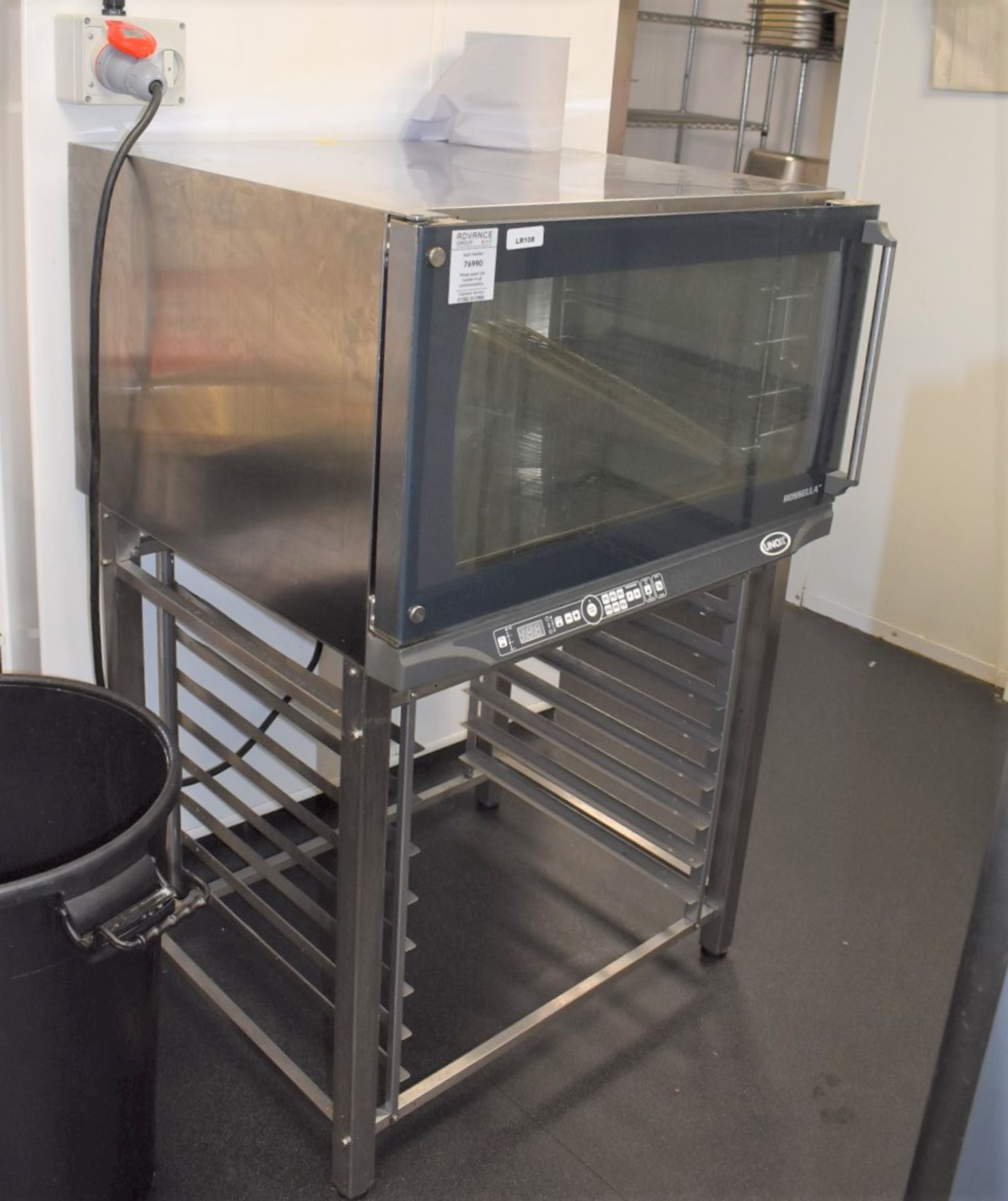 1 x Unox Rossella XFT199 Steam Injection Bakery/ Bakeoff Oven on Stand - Image 2 of 4