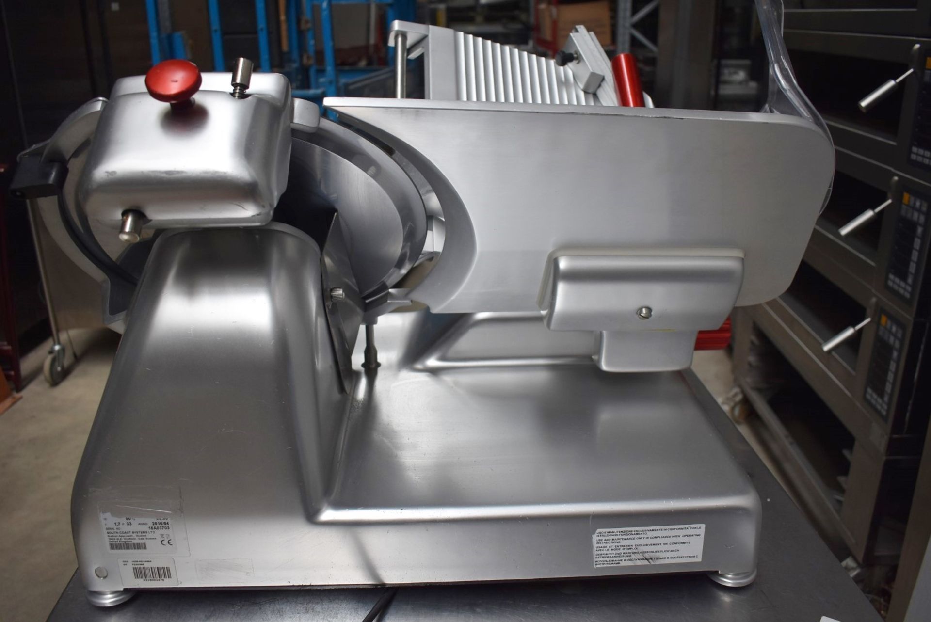 1 x Sure SSG350 SureSlice Professional 12 Inch Manual Gravity Meat Slicer - RRP £2,300 - Image 11 of 14