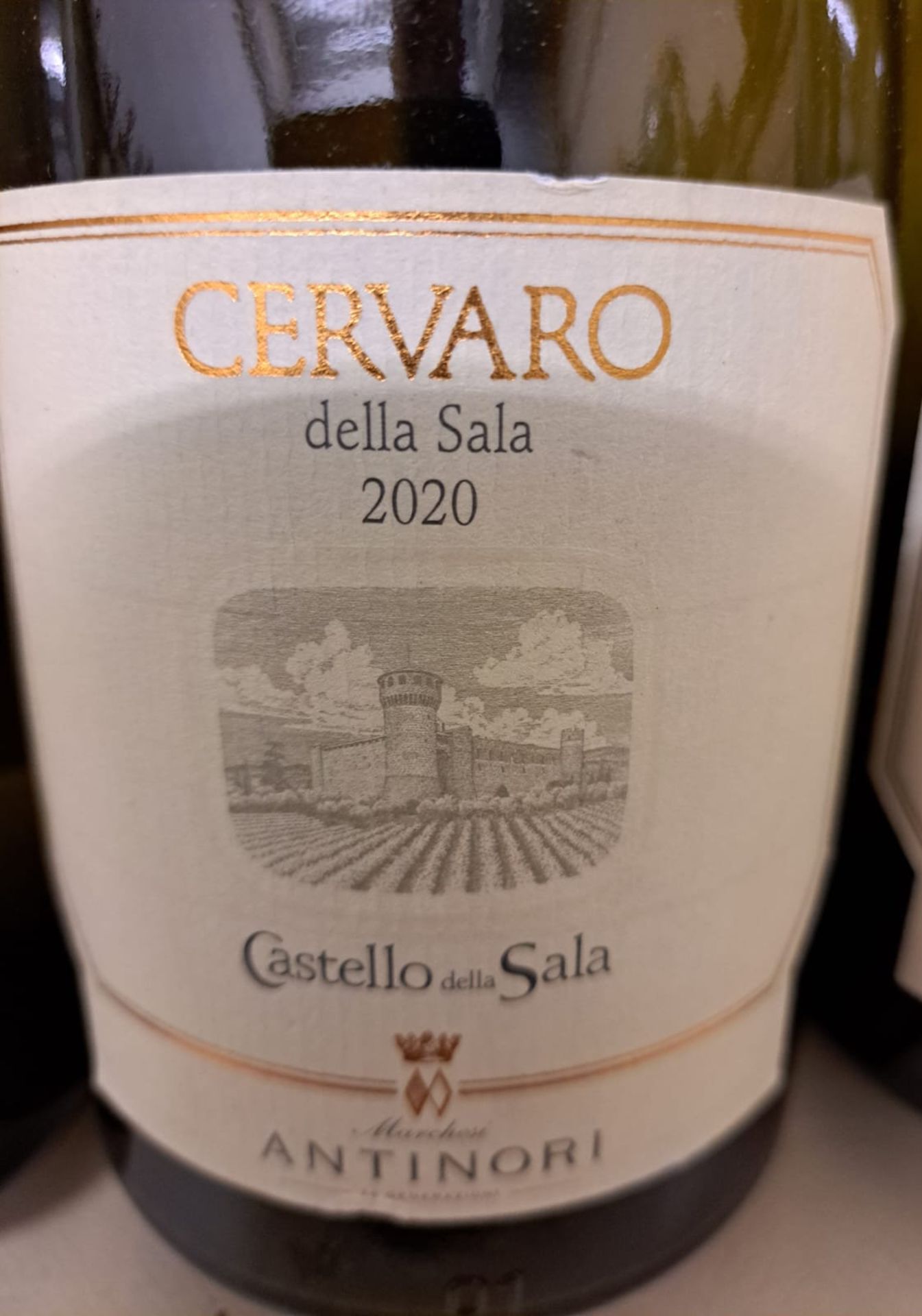 4 x Bottles of 2020 Marchesi Antinori Castello Della Sala 'Cervaro Della Sala' Umbria IGT White Wine - Image 2 of 2