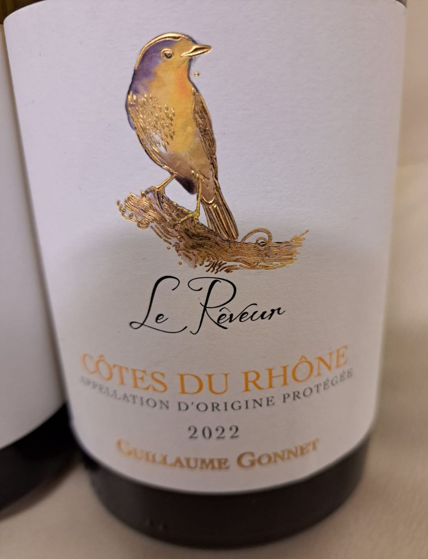 5 x Bottles of 2022 Le Reveur Cotes Du Rhone Guillaume Gonnet White Wine - Retail Price £150 - - Image 2 of 2