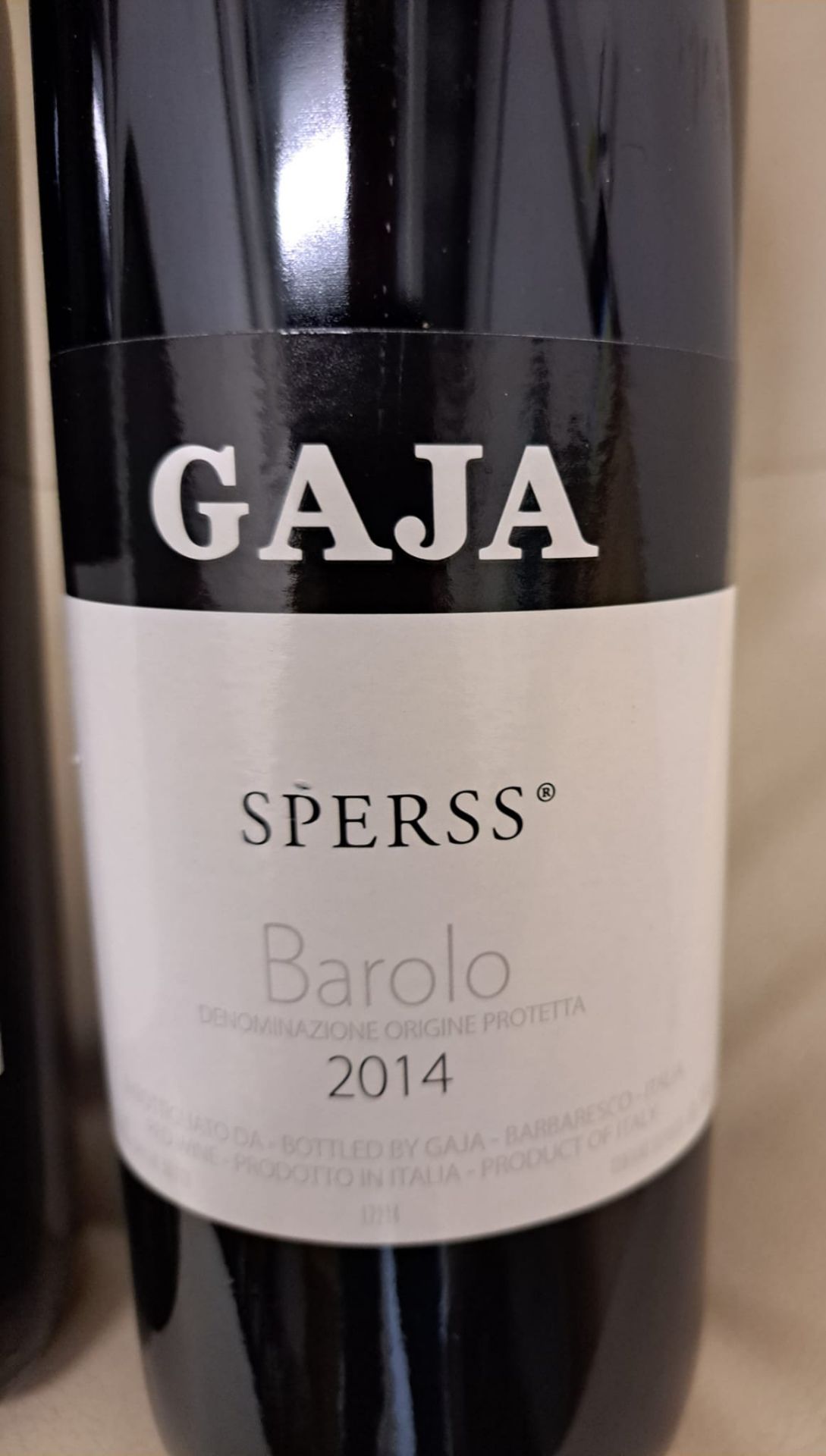 1 x Bottle of 2014 Barolo Sperss Gaja - Red Wine - Retail Price £205 - Ref: WAS031A - CL866 - - Image 2 of 2