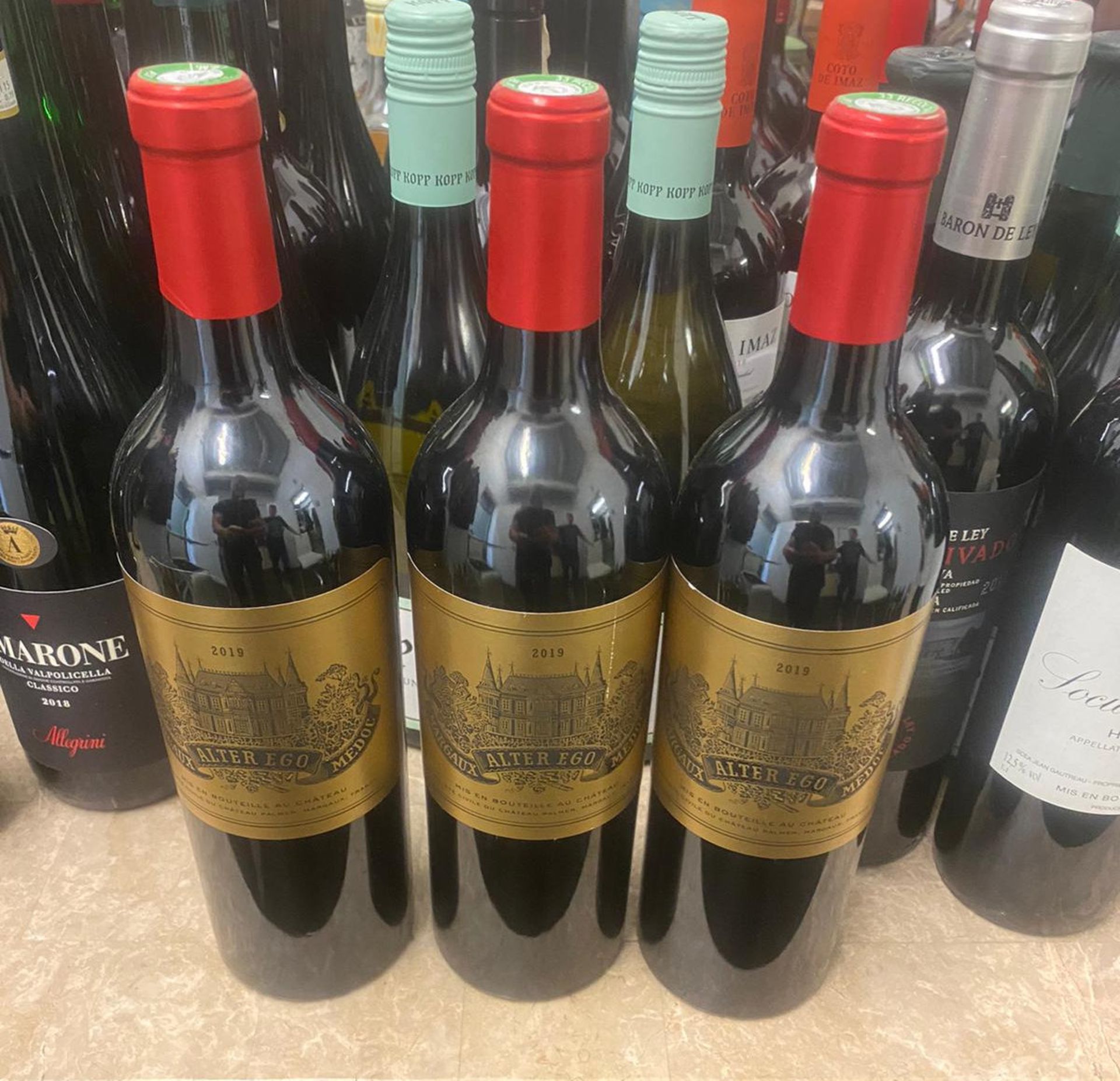 3 x Bottles of 2019 Alter Ego De Palmer Red Wine - Retail Price £195 - Ref: WAS001 - CL866 -