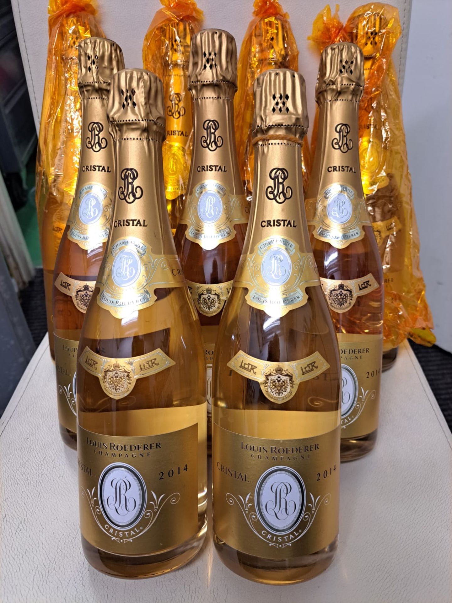 2 x Bottles of 2014 Louis Roederer Cristal Millesime Brut Champagne - Retail Price £540 - Ref: