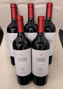 5 x Bottles of 2020 Humberto Canale Estate Merlot Red Wine - Retail Price £80 - Ref: WAS039 - CL8