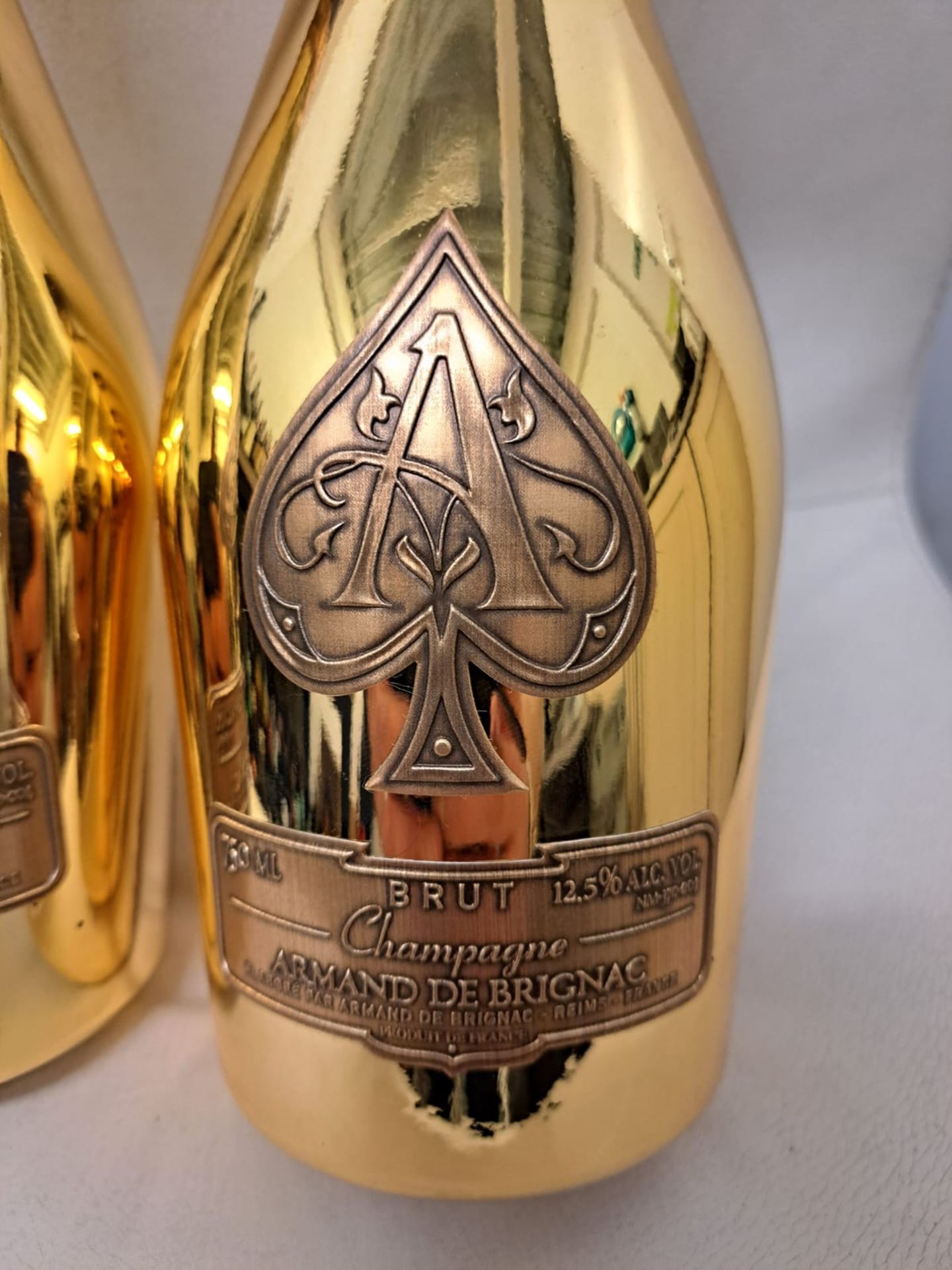 1 x Bottle of Ace Of Spades Gold - Armand De Brignac Brut Gold Champagne - Retail Price £315 - - Image 2 of 2