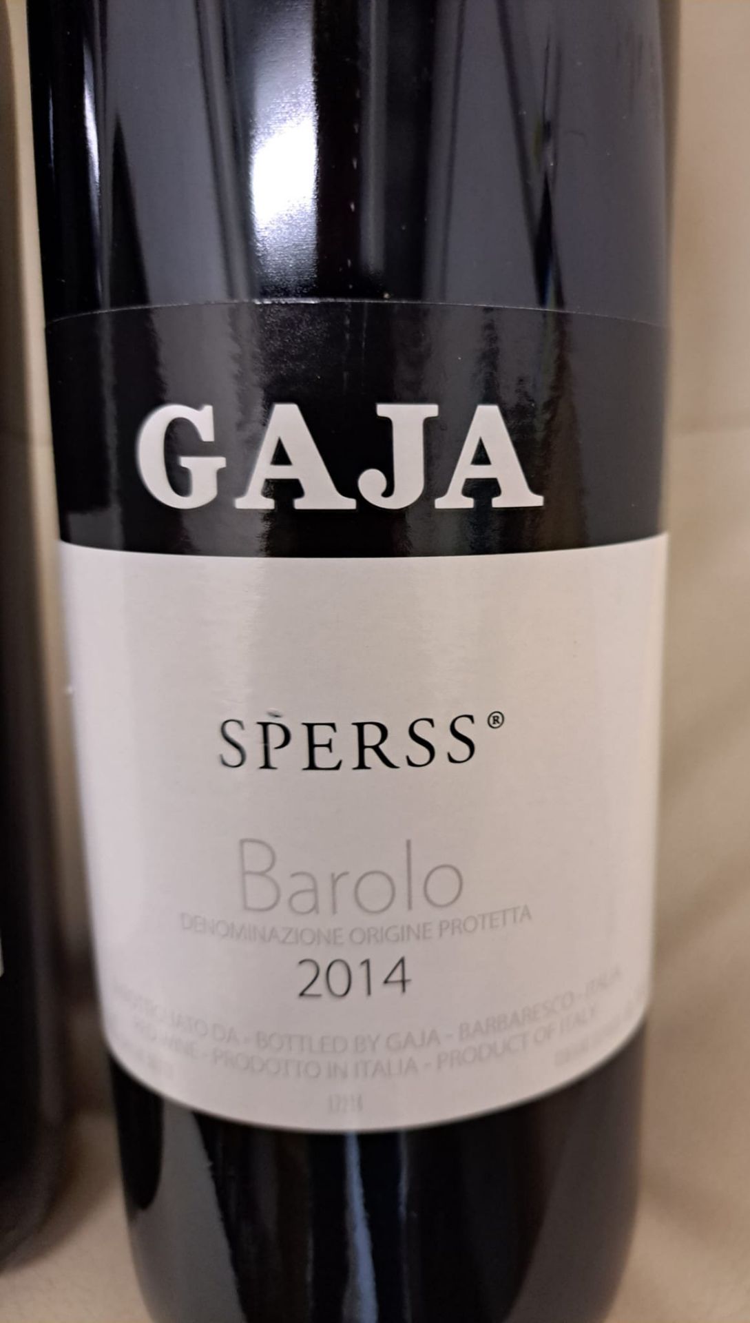 1 x Bottle of 2014 Barolo Sperss Gaja - Red Wine - Retail Price £205 - Ref: WAS031B - CL866 - - Image 2 of 2