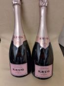 1 x Bottle of Krug Rose Champagne 25Eme Edition Brut - Retail Price £315 - Ref: WAS111A - CL866 -