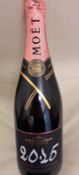 1 x Bottle of 2015 Moet & Chandon Champagne Grand Vintage Rose - Retail Price £75 - Ref: WAS113 -