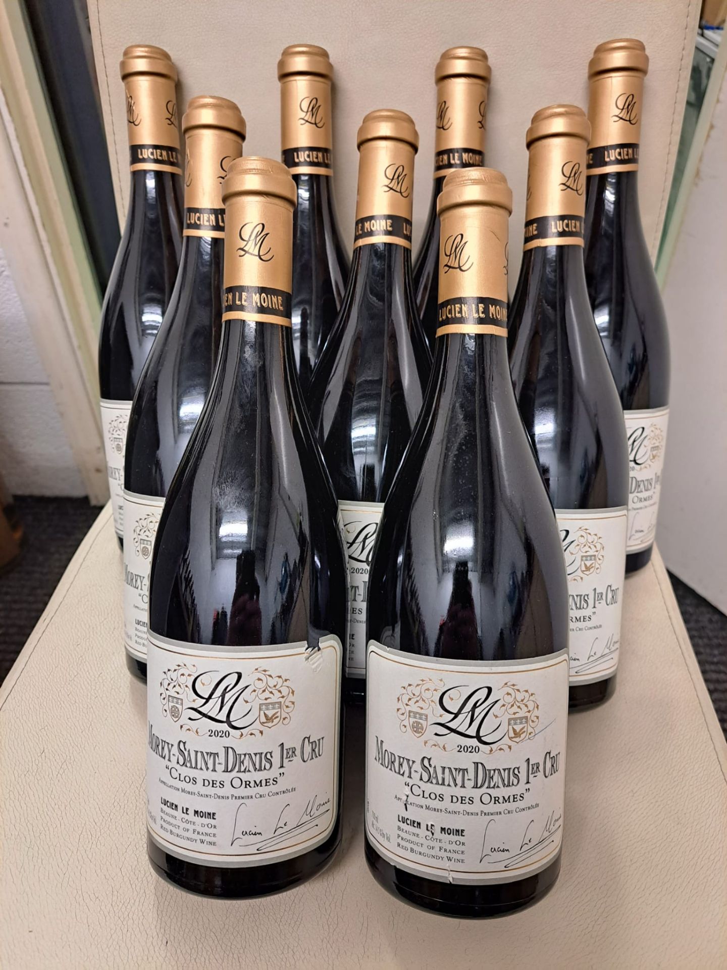 9 x Bottles of 2020 Morey Saint Denis 1Er Cru Clos Des Ormes Wine - Retail Price £495 - Ref: - Bild 2 aus 3