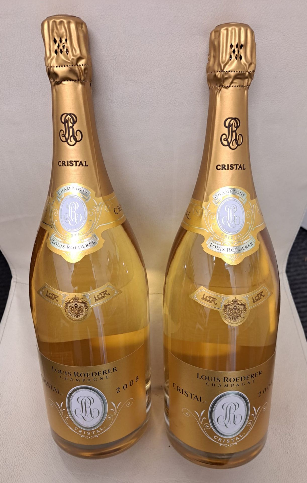 1 x Magnum of 2008 Louis Roederer Cristal Blanc Champagne - Retail Price £1150 - Ref: WAS045B -