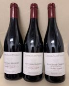 3 x Bottles of 2019 Nuits St Georges ‘Vieilles Vignes’ Domaine Alain Michelot, Burgundy, France -