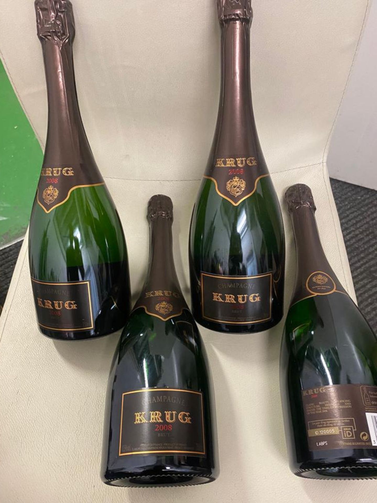 1 x Bottle of 2008 Krug Vintage Brut Champagne - Retail Price £485 - Ref: WAS110D - CL866 -