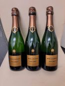 3 x Bottles of 2007 Bollinger R.D. Extra Brut Champagne - Degorge Le 10 Juillet 2020 - Retail