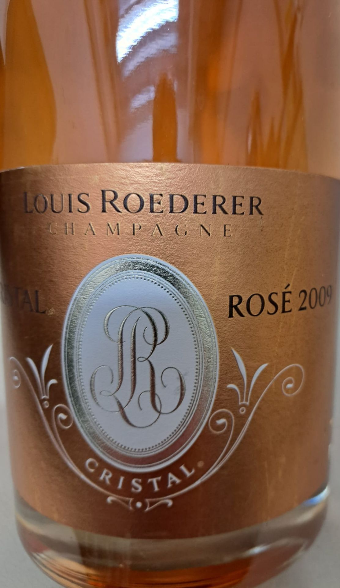 1 x Magnum of 2009 Louis Roederer Cristal Rose Champagne - Retail Price £1750 - Ref: WAS046 - - Image 2 of 2