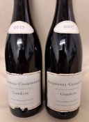 1 x Bottle of 2017 Ruchottes - Chambertin Grand Cru Domaine Marchand - Grillot - Red Wine - Retail
