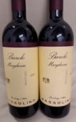 2 x Bottles of 2017 Massolino Margheria Red Wine - Retail Price £130 - Ref: WAS029 - CL866 -