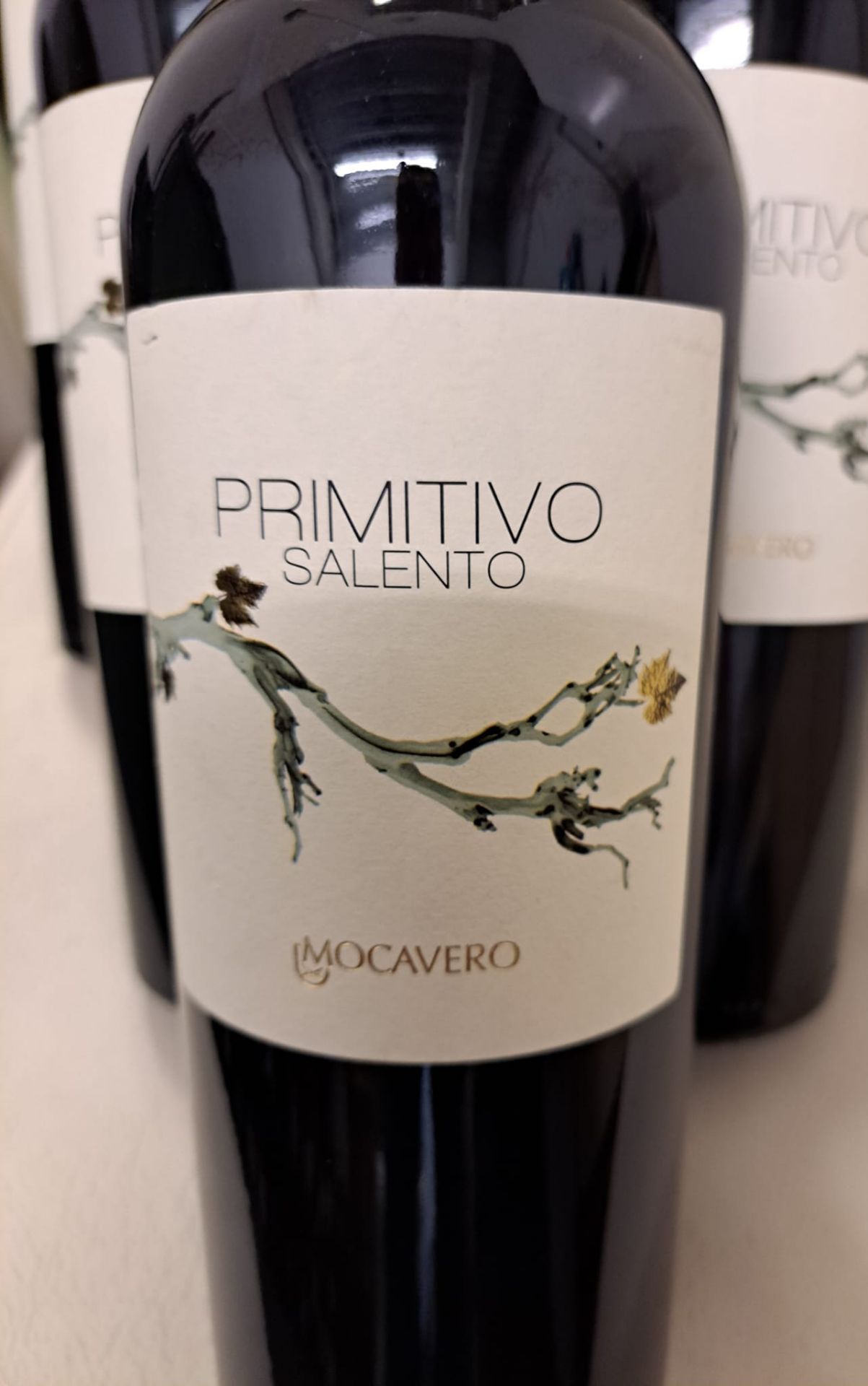 6 x Bottles of Primitivo Salento Mocavero Red Wine - Retail Price £120 - Ref: WAS023 - CL866 - - Image 2 of 2
