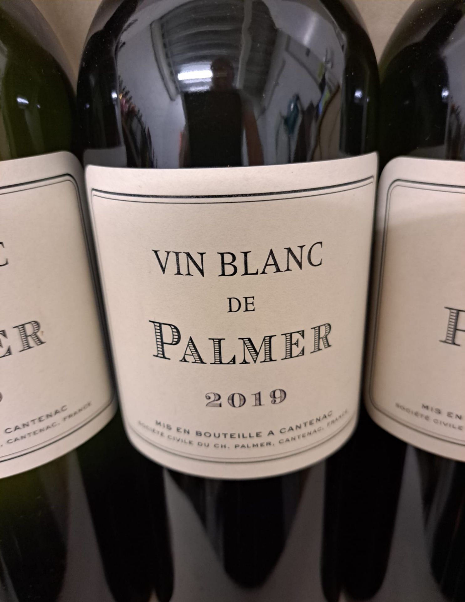 2 x Bottles of 2019 Vin Blanc De Palmer Mis En Bouteille A Cantenac White Wine - Retail Price £700 - - Image 2 of 2