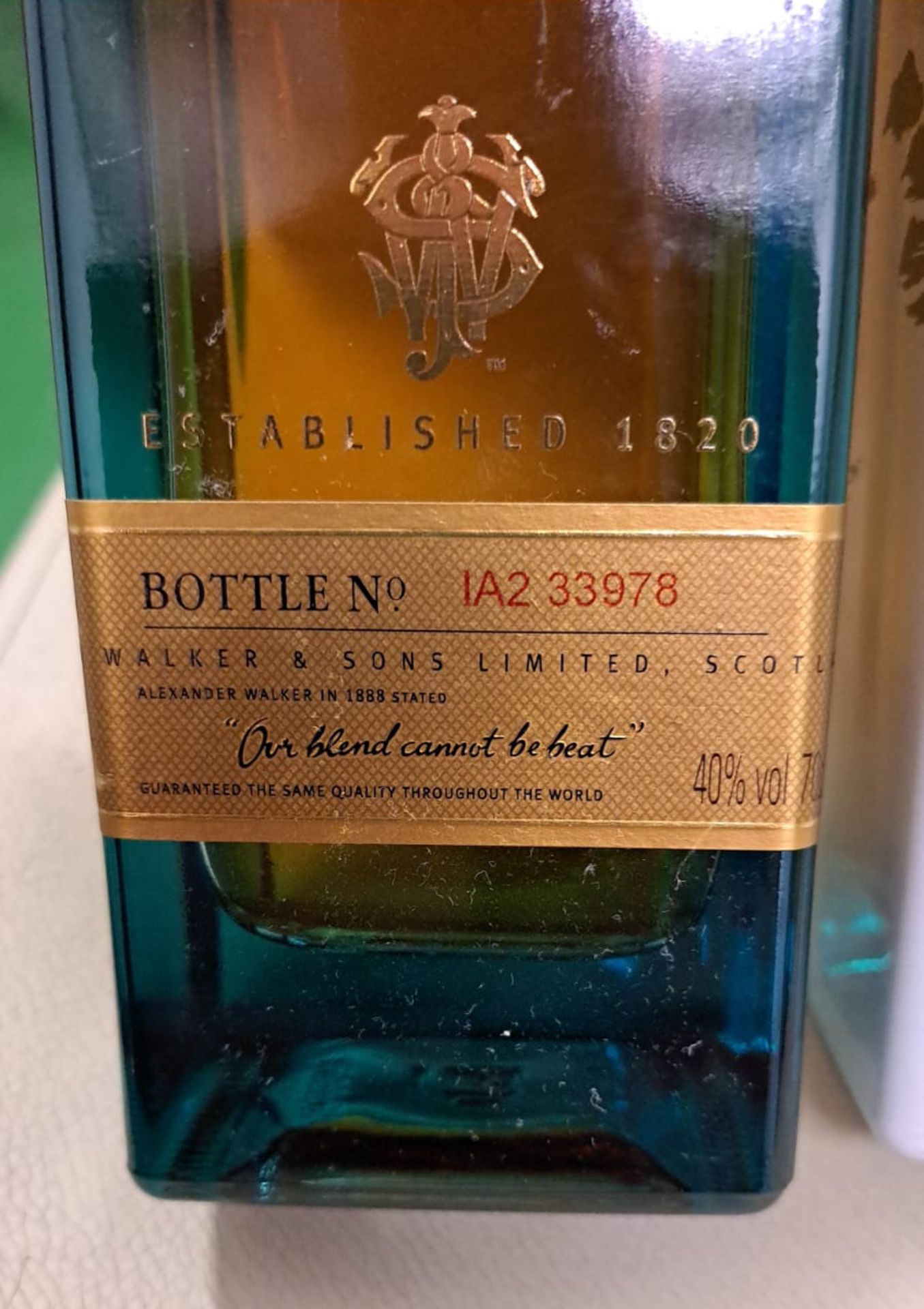 4 x Bottles of Johnnie Walker Blue Label Scotch Whiskey - Ref: WAS154 - CL866 - Location: Essex - Image 3 of 4