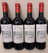 4 x Bottles of 2019 Jean Christophe Barbe Chateau Mahon-Laville, Bordeaux Superieur, France - Retail