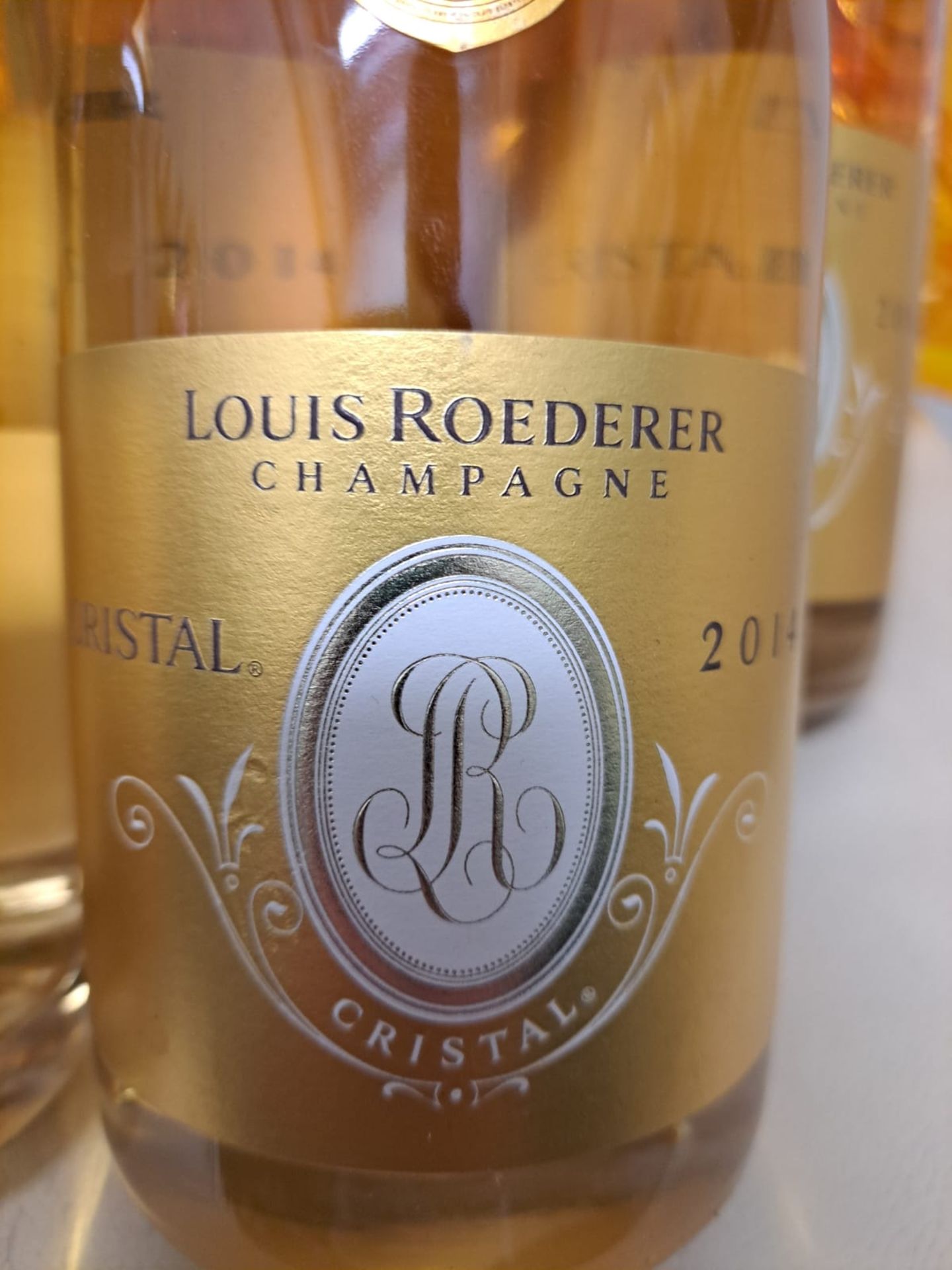 3 x Bottles of 2014 Louis Roederer Cristal Millesime Brut Champagne - Retail Price £810 - Ref: - Image 2 of 2