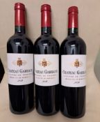 3 x Bottles of 2014 Chateau Garraud, Lalande-De-Pomerol, France - Red Wine - Retail Price £90 - Ref: