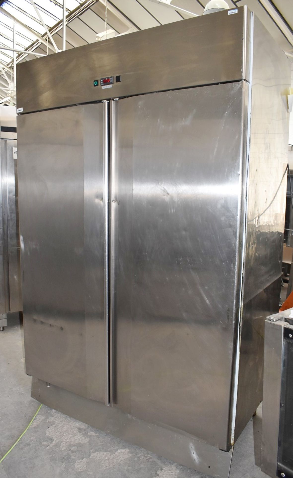 1 x Two Door Upright Commercial Fridge - Ref: JON511 - CL - Location: Altrincham WA14