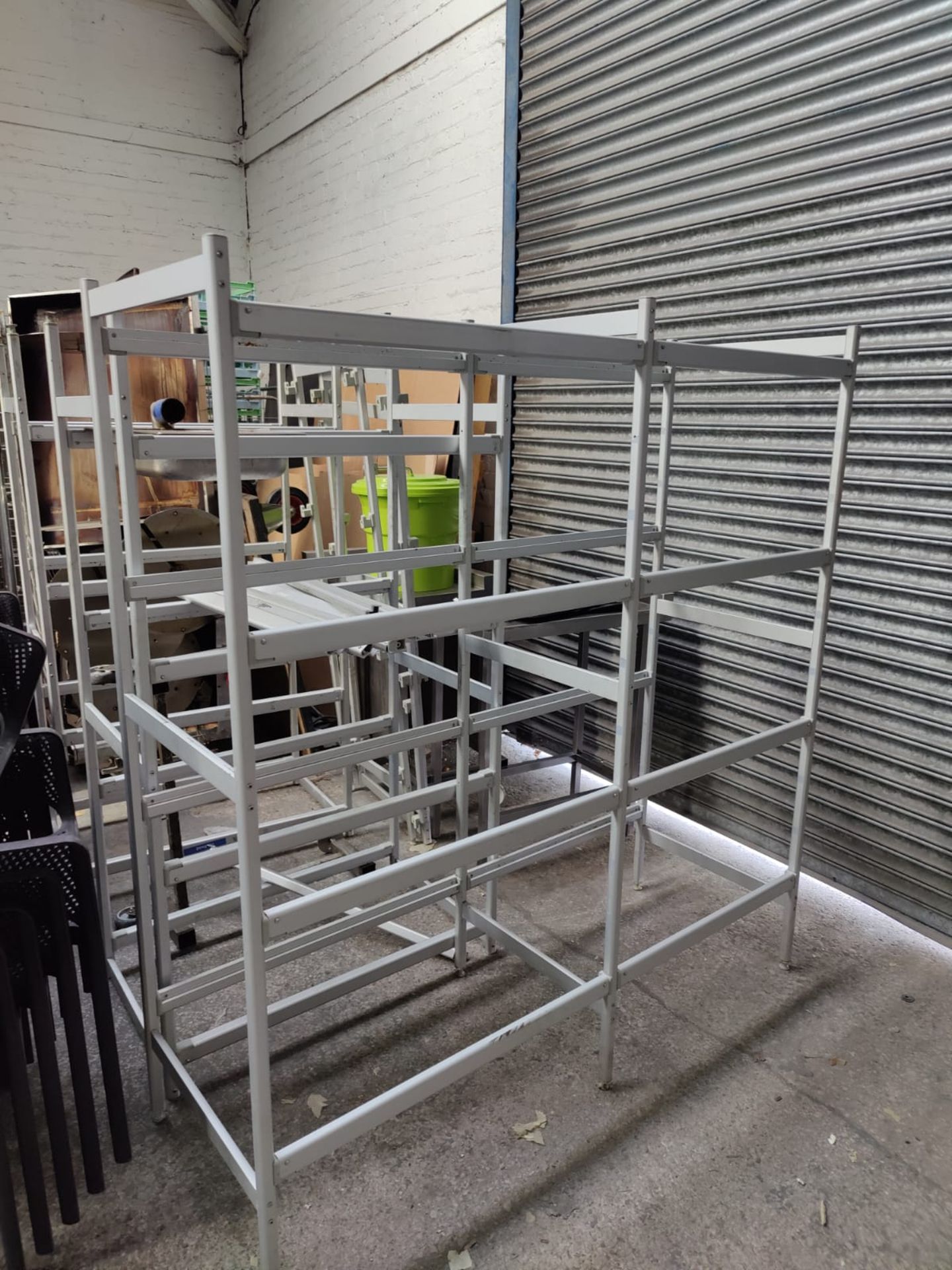 1 x Collection of Cold Room Shelving - Aluminium Shelving With Hygienic Plastic Perforated Shelves - - Image 5 of 5