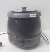 1 x Buffalo L715 Black Soup Kettle - 240v