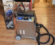 1 x ICE Steam + Vac 4.5 Commercial & Industrial Steam Cleaning Machine - Ex-Display Showroom Piece -