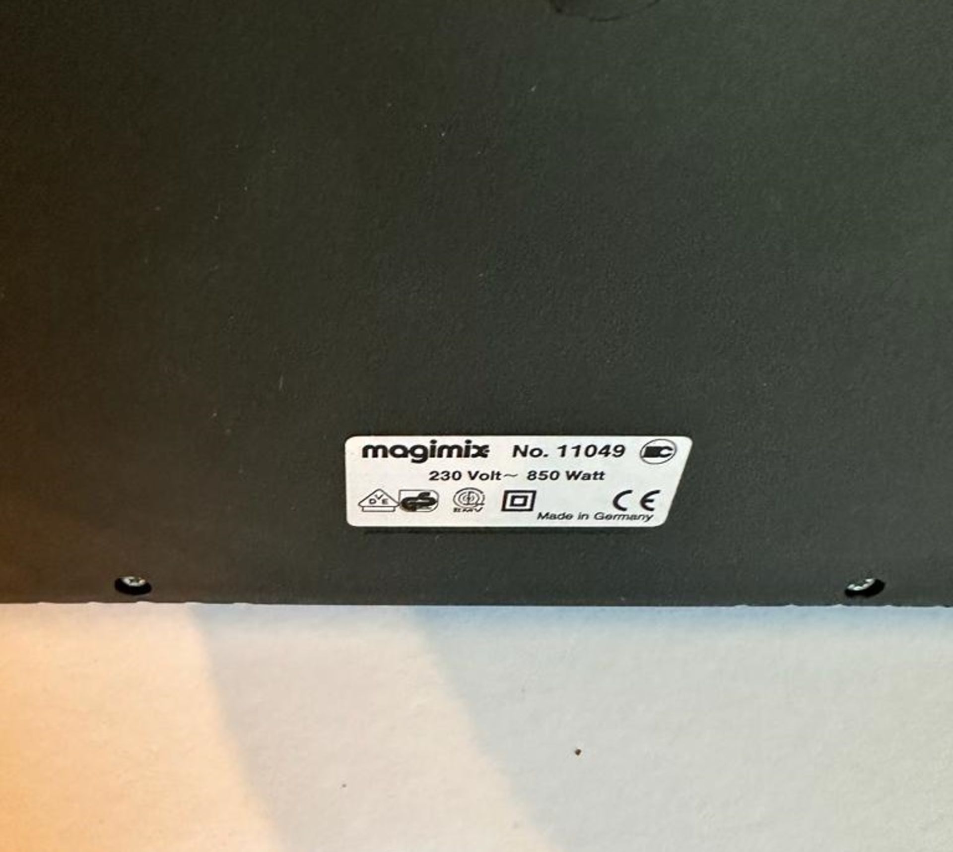 1 x MAGIMIX Ceramic Hot Plate With Plug. 50x23cm. Very Good Condition - Ref: GRG035 / WH2 / BOX# - - Image 4 of 4