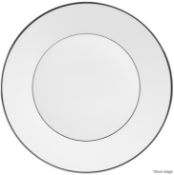 4 x WEDGWOOD / JASPER CONRAN Platinum 27cm Dinner Plates - Original Price £120.00