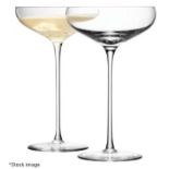 3 x LSA Wine Collection Handmade Champagne Saucers - 300ml - Unused Boxed Stock - Ref: HJL522 /