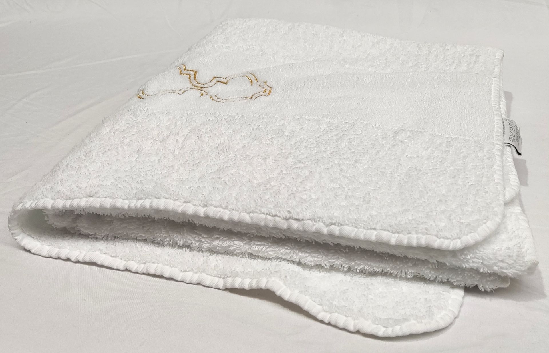 1 x ABYSS & HABIDECOR Chanti Bath Towel 70X140cm In 108 Gold - Original RRP £139 - Ref: 5140192/ - Image 4 of 9