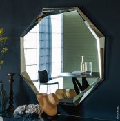 1 x CATTELAN ITALIA 'Emerald' Designer Mirror, 130 x 130cm - Original Price £1,425