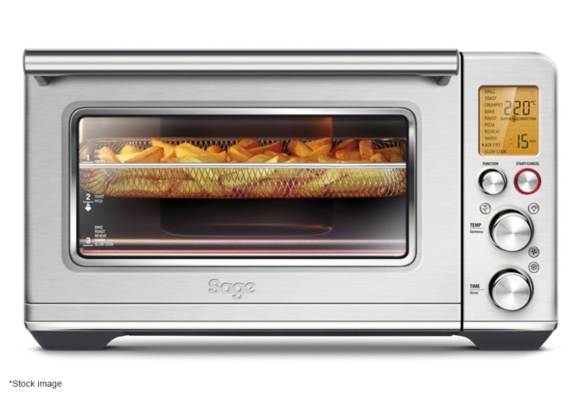 1 x SAGE Smart Oven Air Fryer - Original Price £329.95 - Image 2 of 11