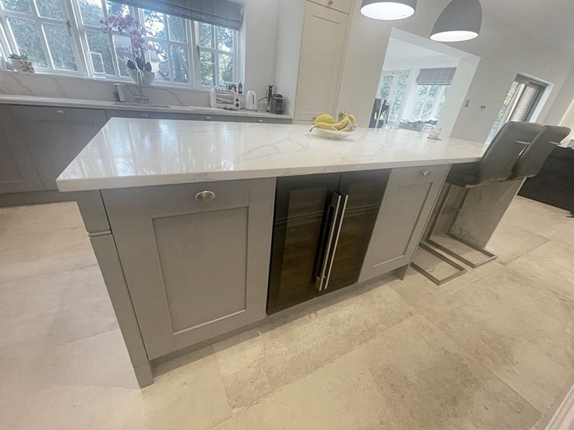 1 x SIEMATIC Bespoke Shaker-style Fitted Kitchen, Utility Room, Appliances & Modern Quartz Surfaces - Image 132 of 153