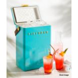 1 x FIELDBAR Fieldbar Drinks Box Cooler With Interchangeable Straps (10L) - Bazaruto Blue - Original