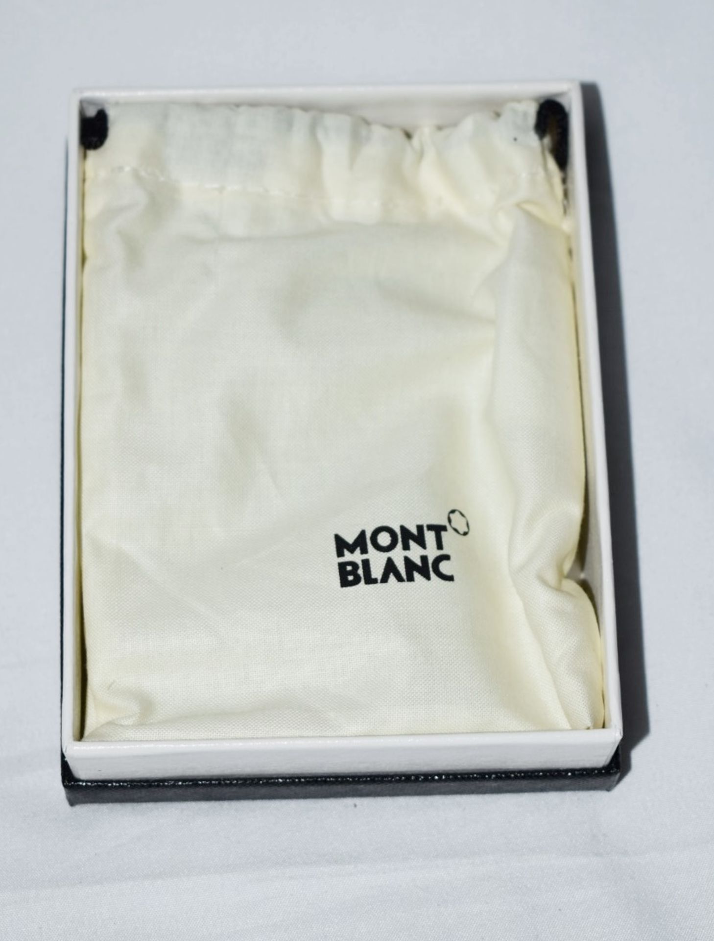 1 x MONTBLANC Sartorial Blue Luxury Leather Card Holder - Original Price £160.00 - Boxed Stock - Image 8 of 10